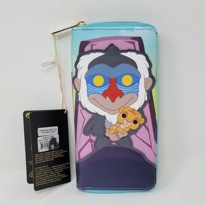 NWT Loungefly Pop! Disney The Lion King Zip Around Wallet